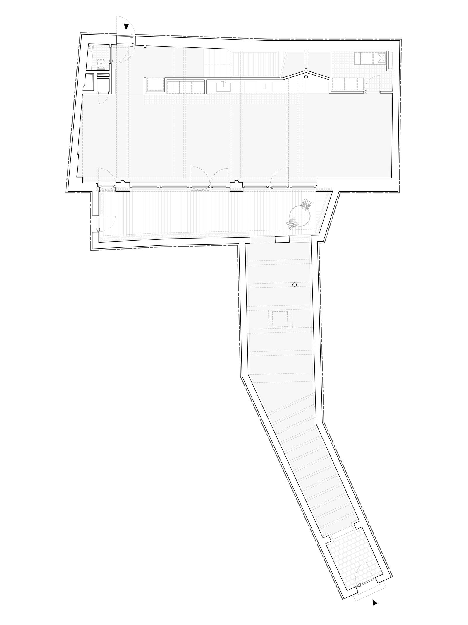 Plan d’étage, Rez.