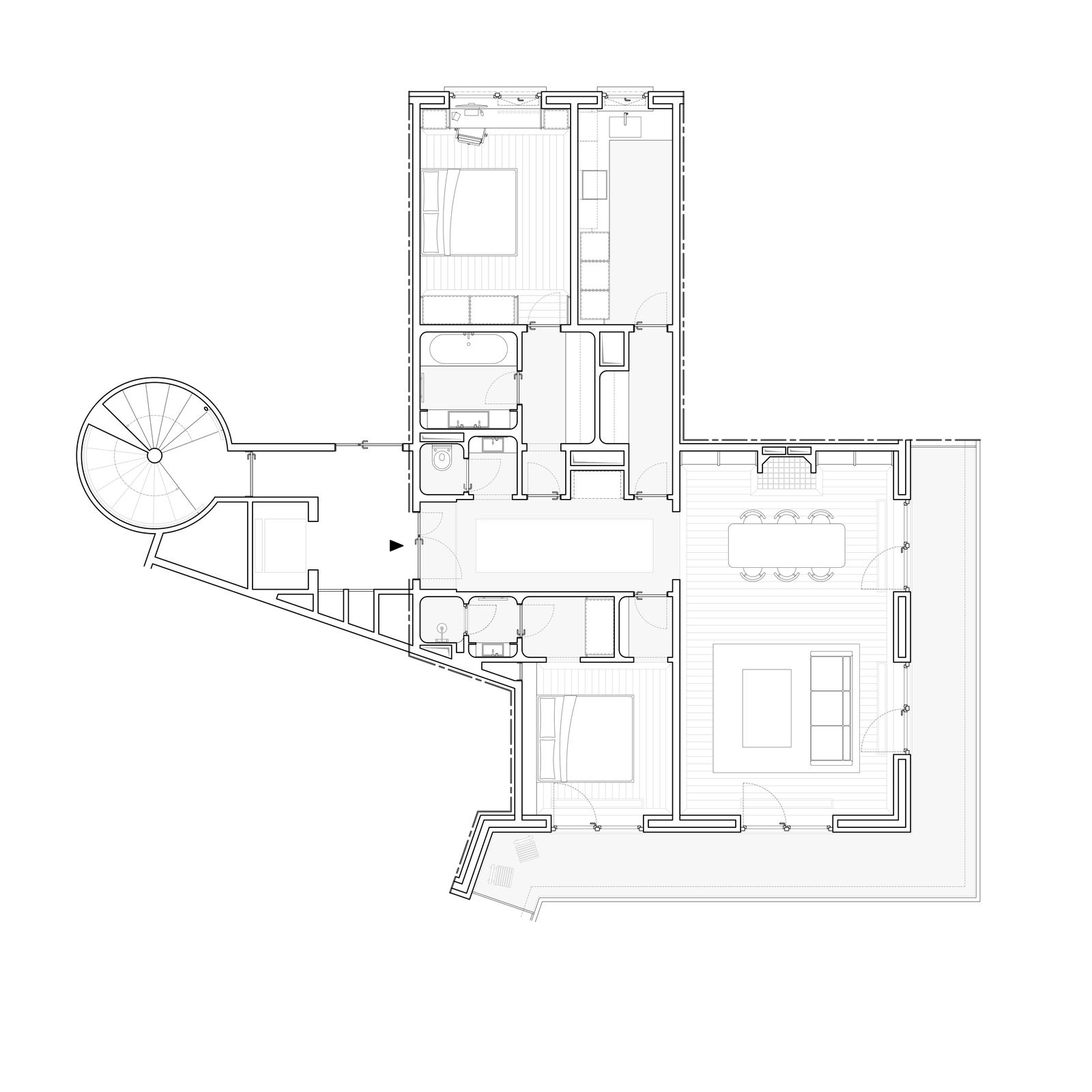 Plan d’étage.