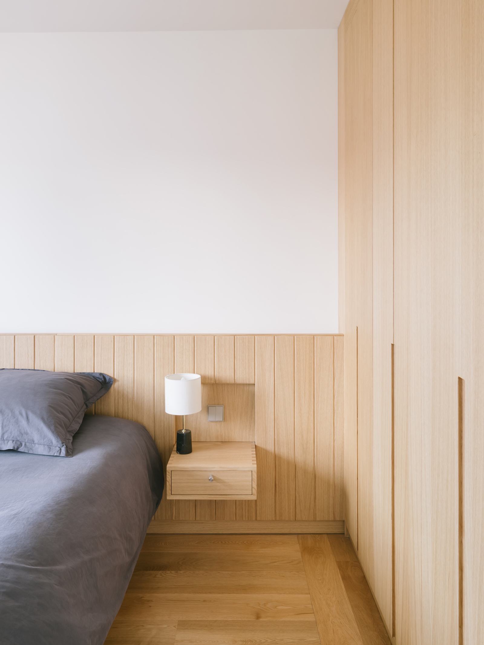Vue de la chambre.