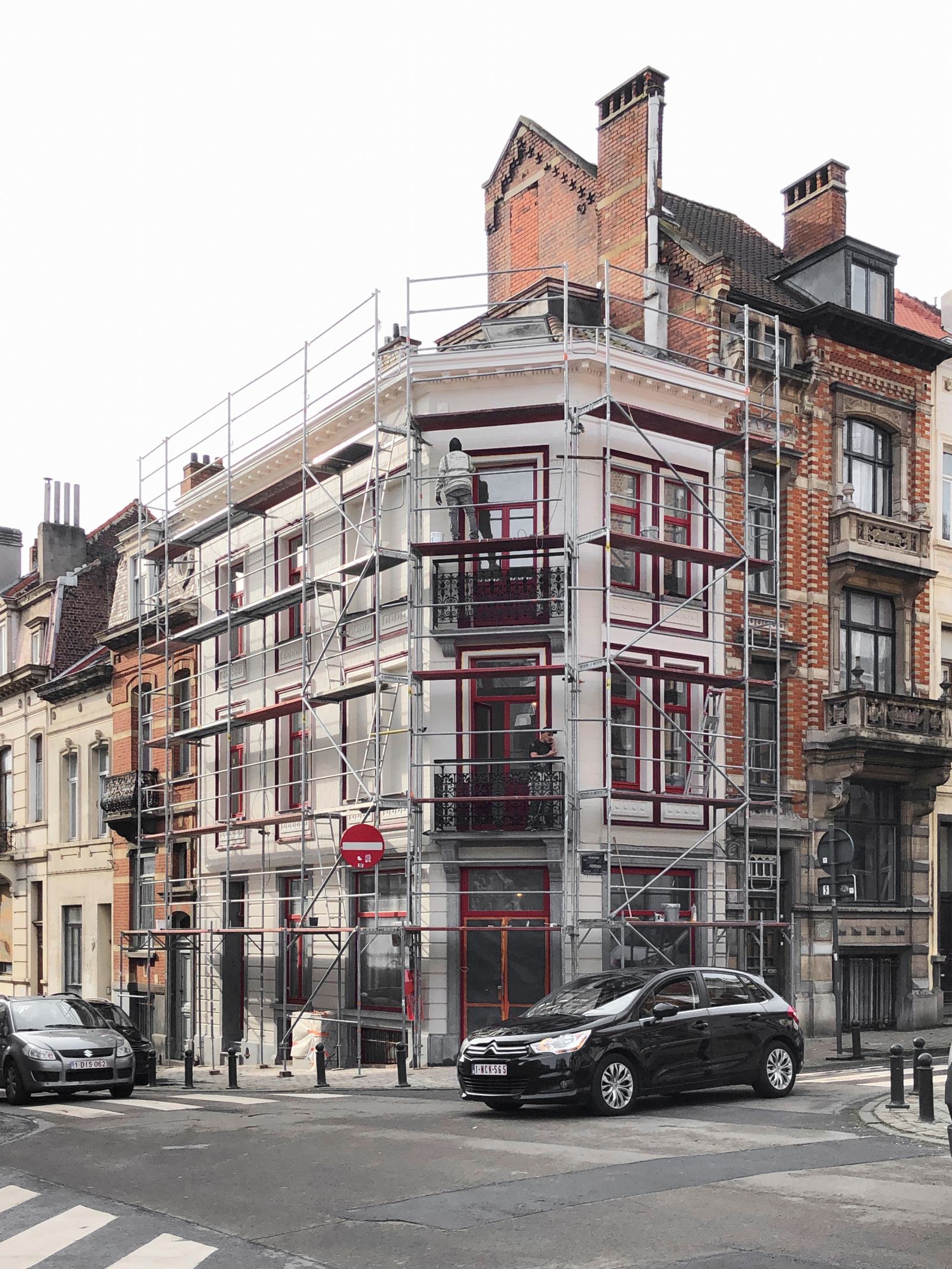 Rénovation des façades.