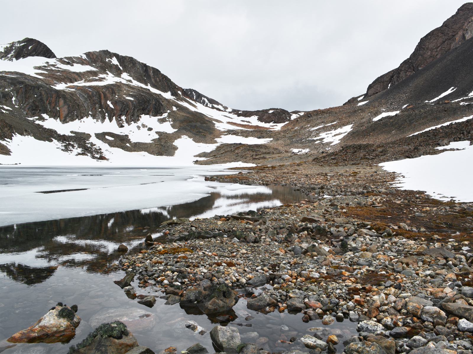 Laguna del Picacho, vue nord.