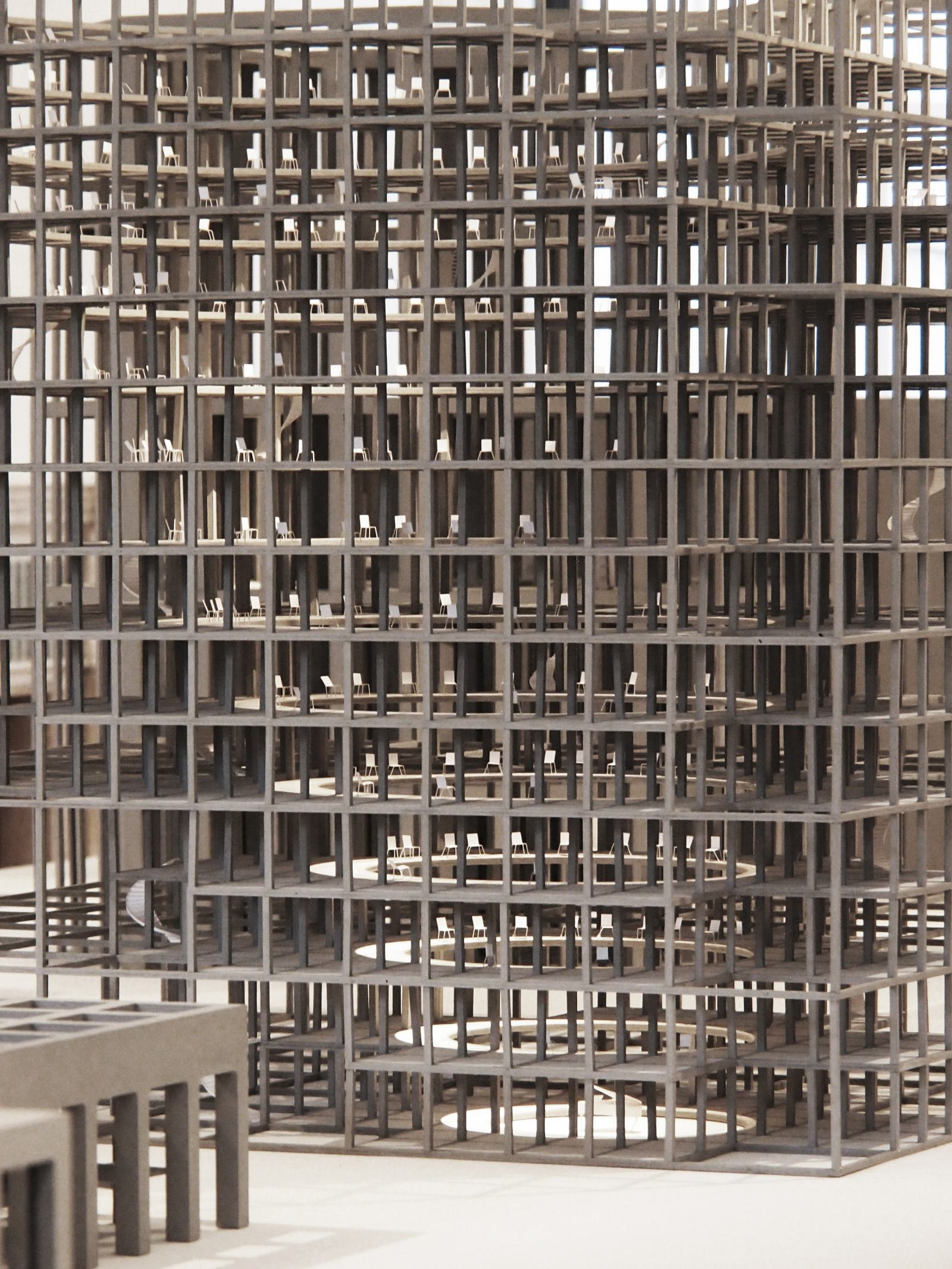 Maquette, l’Ossature.